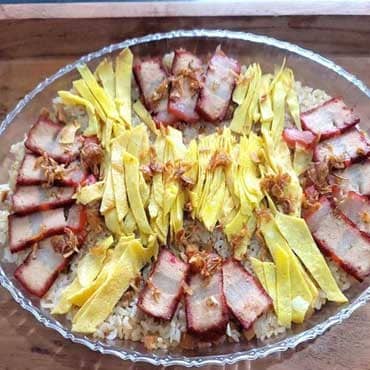 Veg Sticky Rice ( Xoi Man Chay )