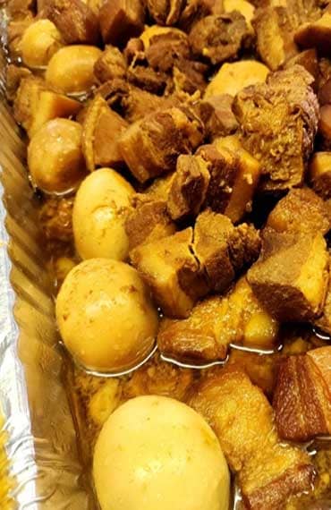Braised Pork Belly & Egg (Thit Ba Roi Kho Trung)