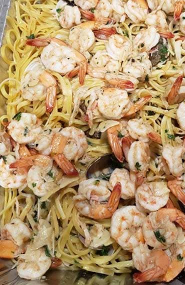 Shrimp Garlic Noodle (Mi Xao toi Tom)